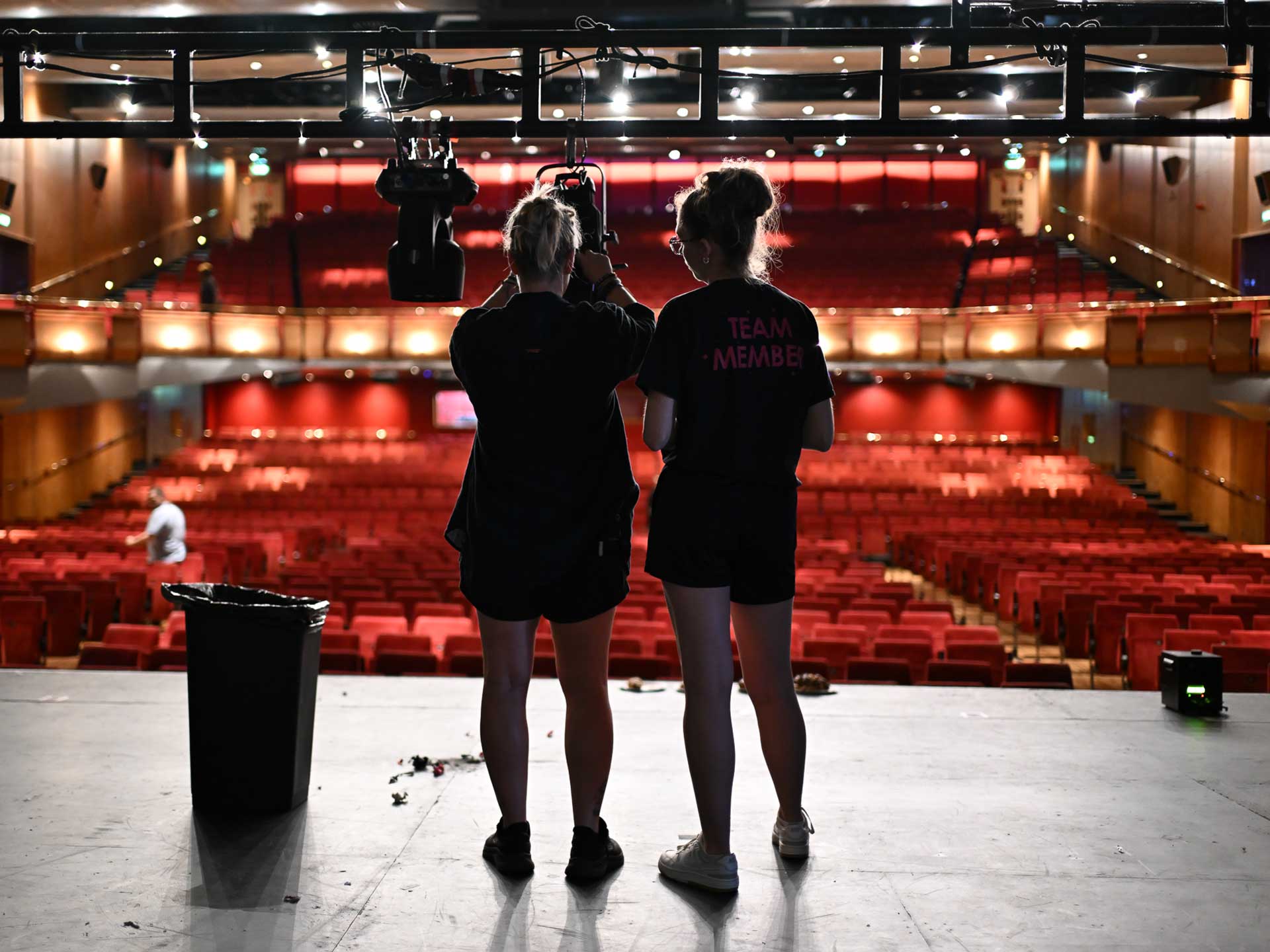 Marketing assets provided for dance performance opportunities