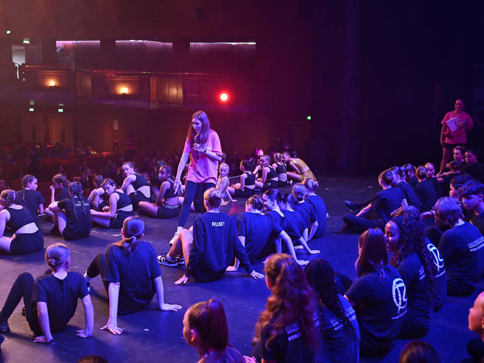 Team delivering opportunities for dance schools