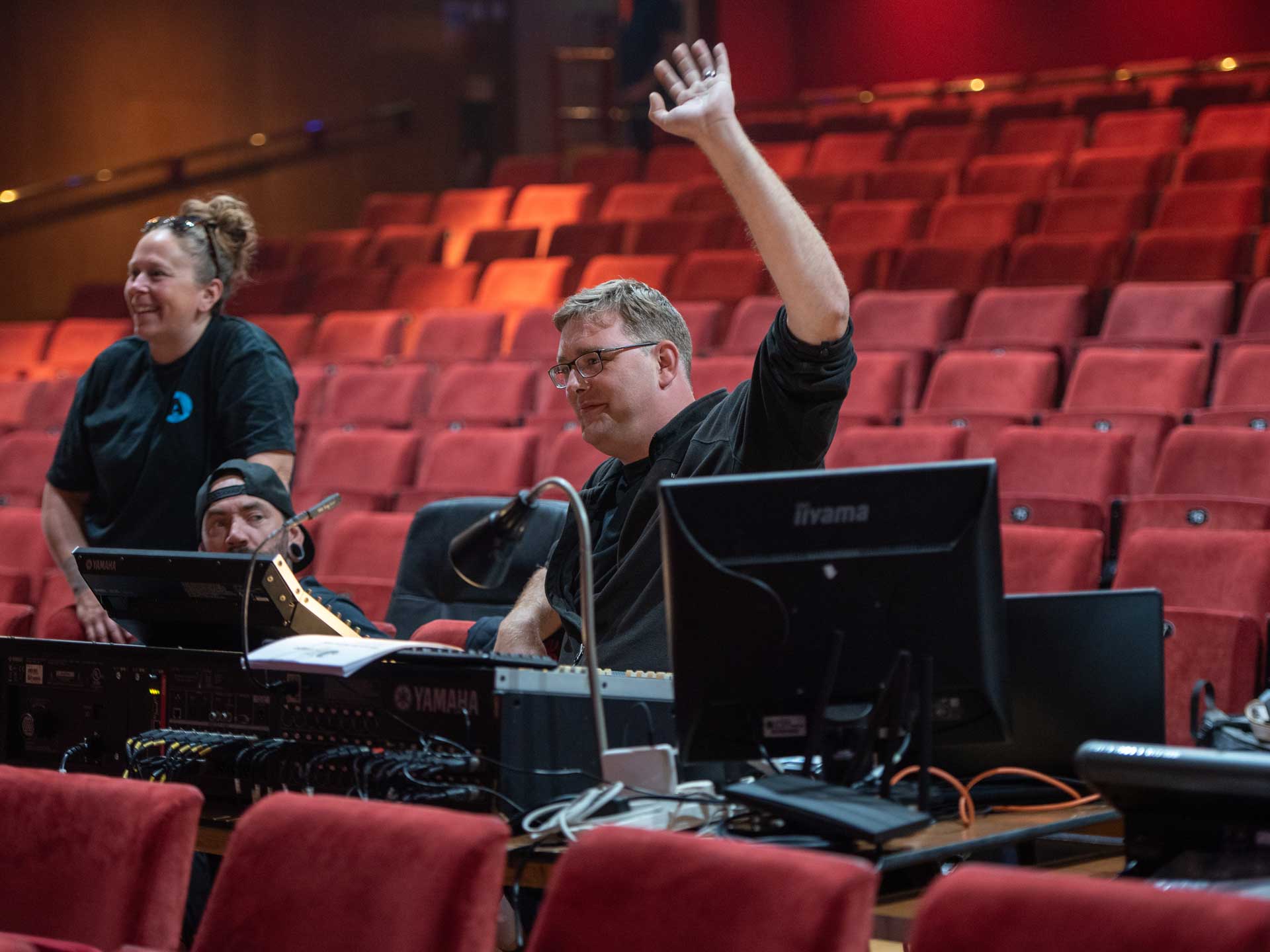 Tech crew managing opportunities for dance schools