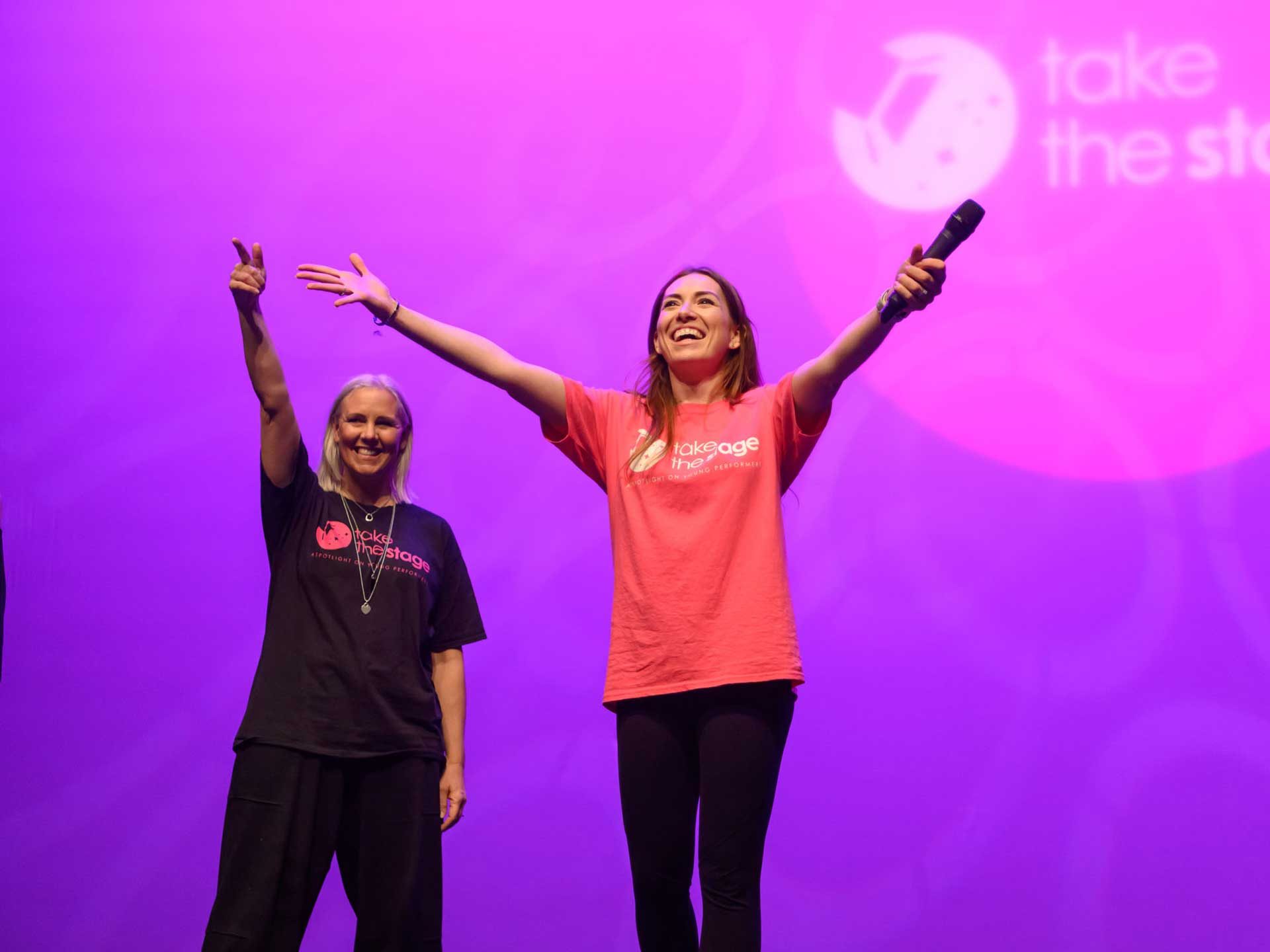 Take the Stage UK founder Amy Burrows