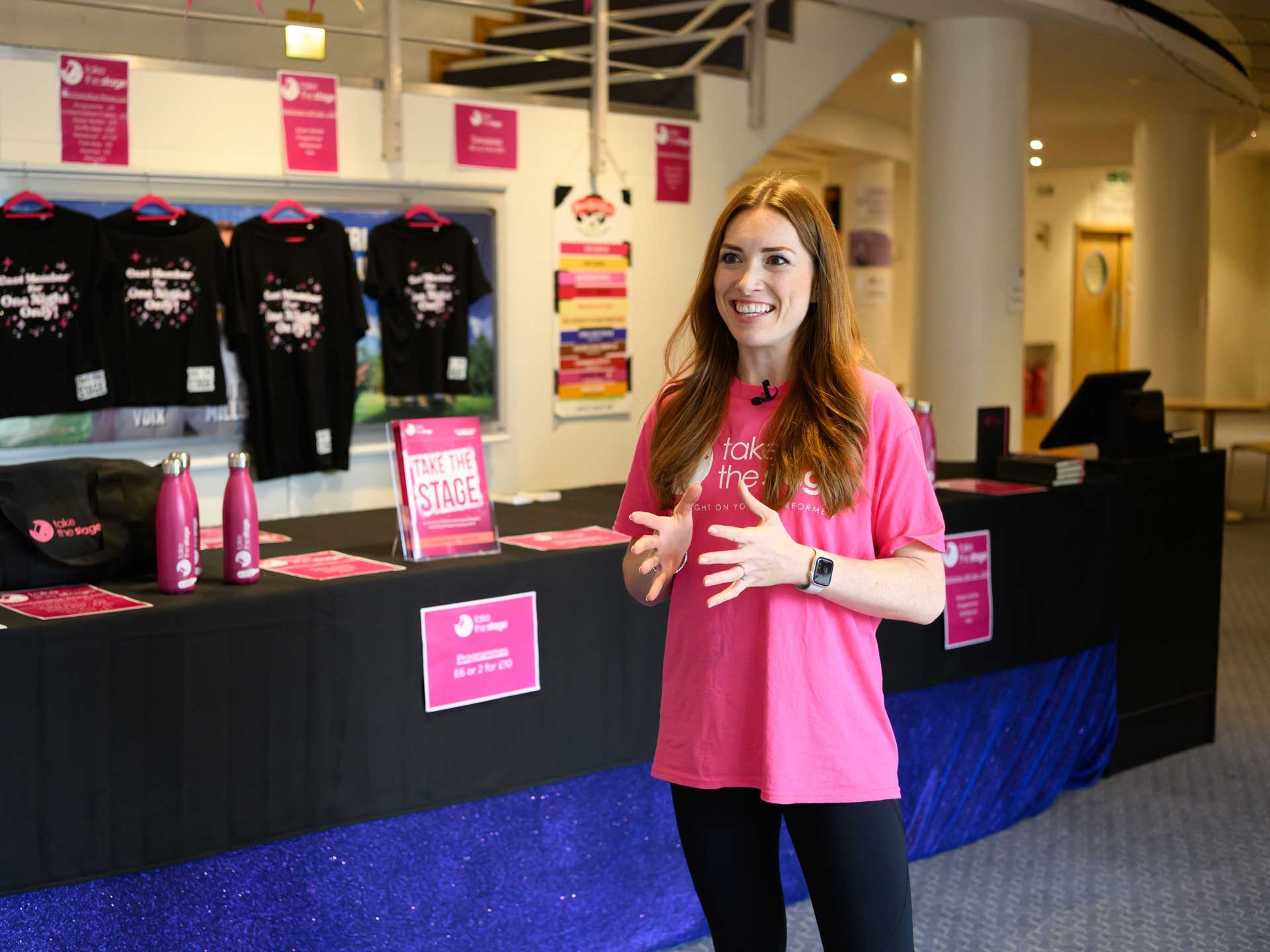 Teacher portal support for dance school showcase booking